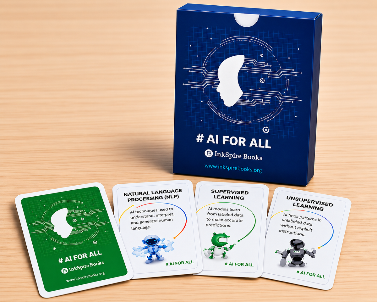AI Learners Combo - Books & Flash Card By Inkspire Books