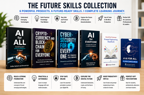 The Future Skills For Everyone - 5 Books, Learning Flash Cards - 1 Deck. 4 Essential Technologies - 1 Complete Learning Journey