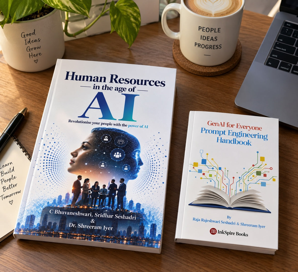 The AI Power Combo for HR: Human Resources in the Age of AI + GenAI for Everyone: Prompt Engineering Handbook Two essential books to understand AI and put it to work.